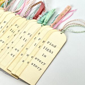 Gillykind Book Co. Wooden Bookmark
